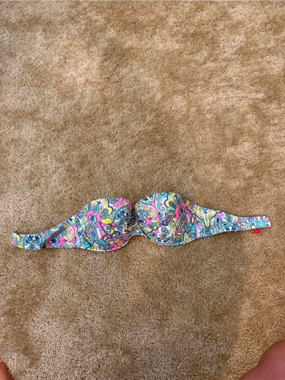 victoria’s secret bikini top strapless